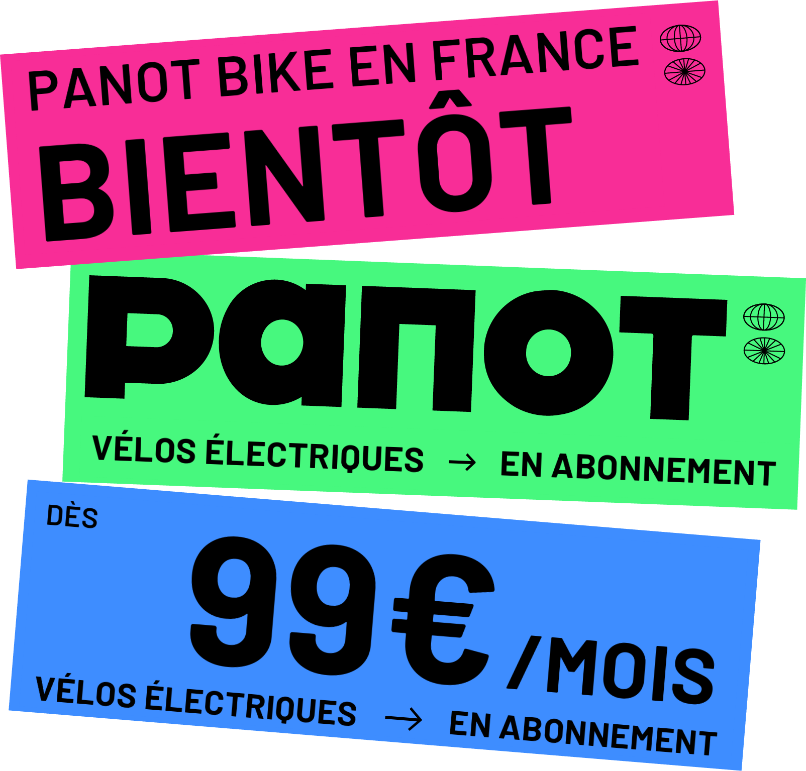 Panot Bike bientôt en France · dès 99 €/mois